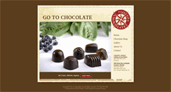 Desktop Screenshot of gotochocolate.com